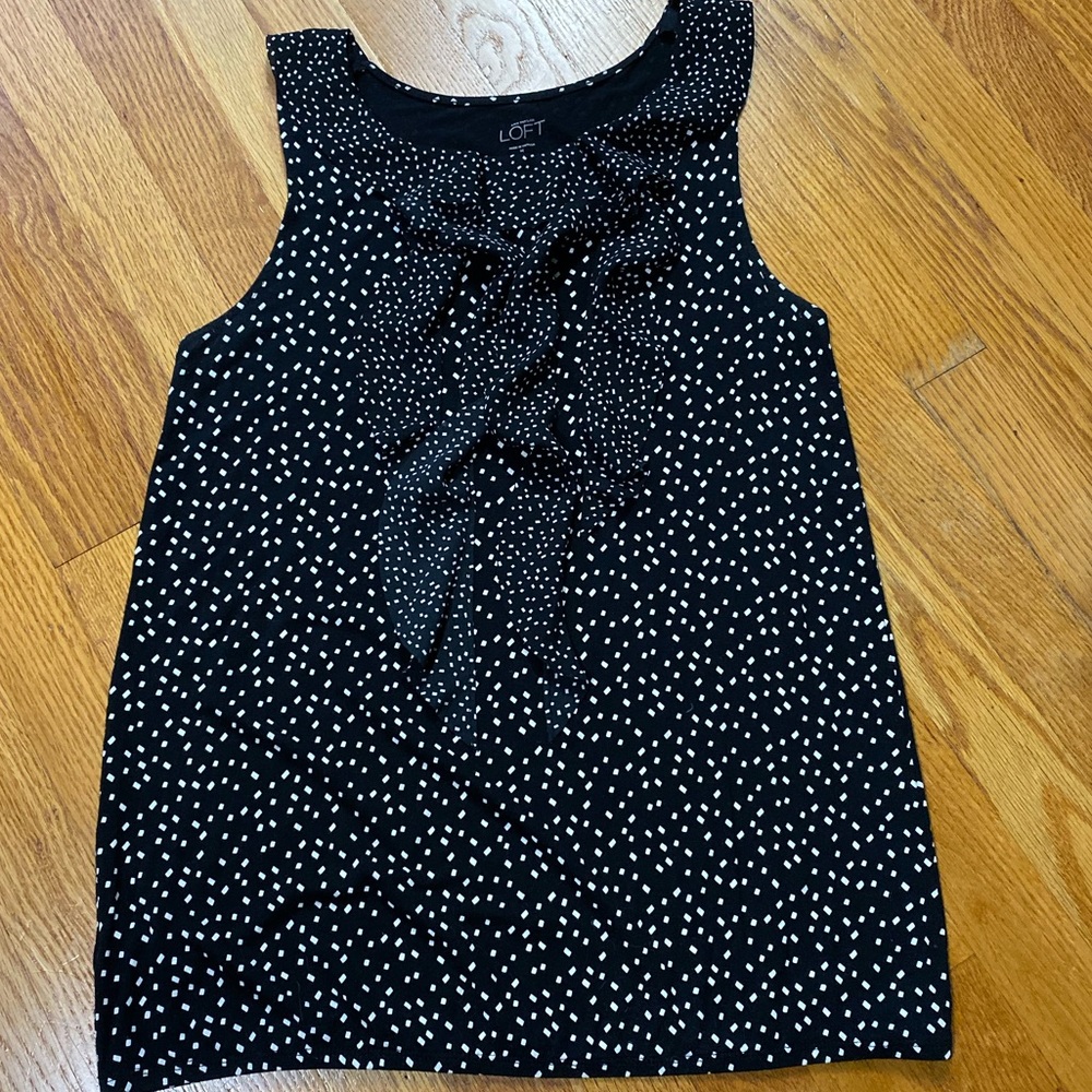 LOFT Polka Dot Blouse